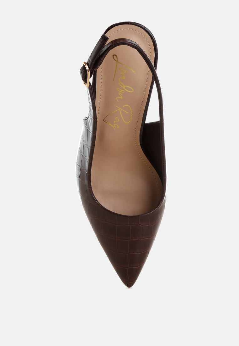 halins pointed toe slingback heels by ft#color_brown