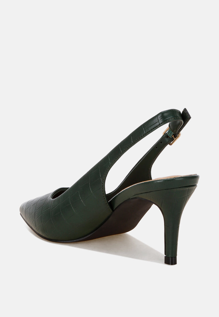 tacones destalonados con punta en punta halins#color_green