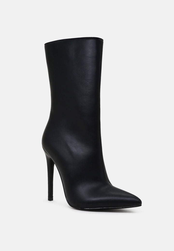 micah pointed toe stiletto high ankle boots#color_black