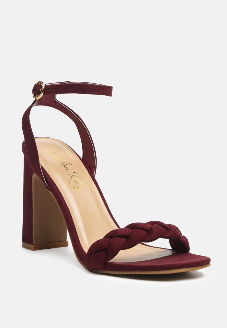high block heeled dress shoe#color_burgundy