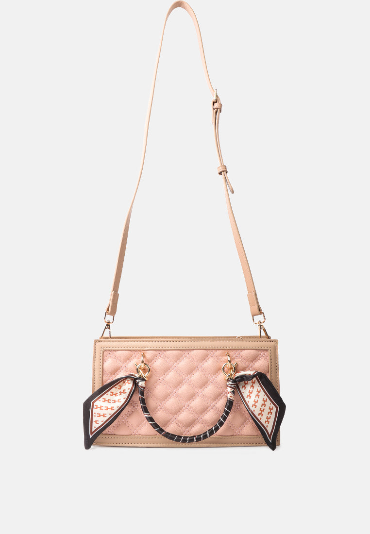 high street quilted hand bag#color_pink