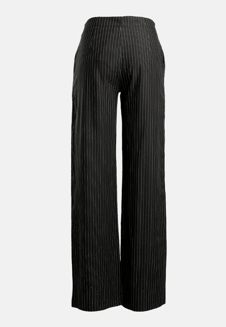 high waist striped trousers by ruw#color_black