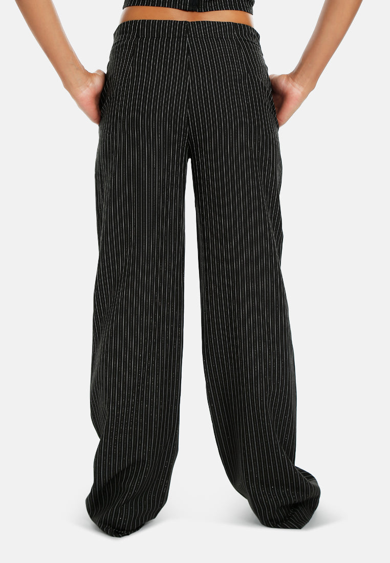 high waist striped trousers by ruw#color_black