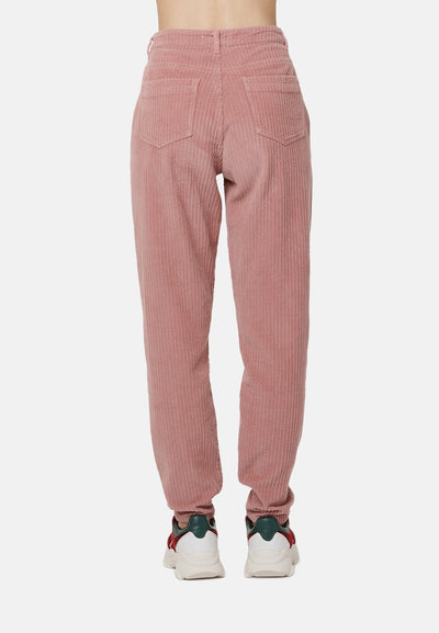 high waist corduroy pants#color_blush
