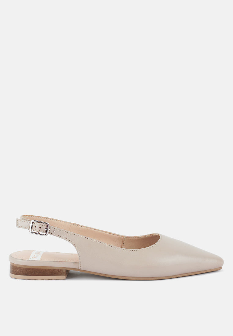 Sandalias hocane de cuero genuino suave #color_beige