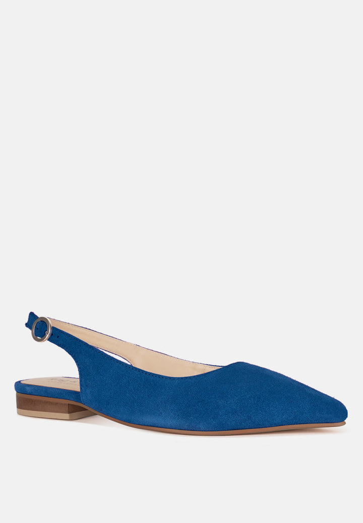Sandalias hocane de piel de ante auténtica#color_azul