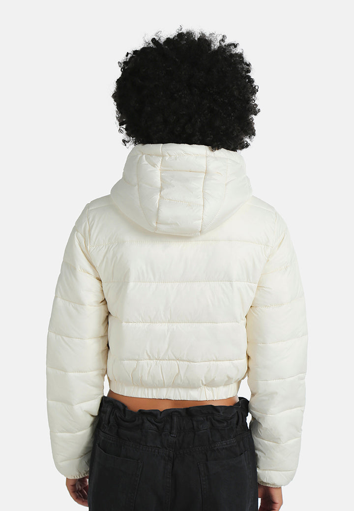 hooded puffer jacket#color_cream
