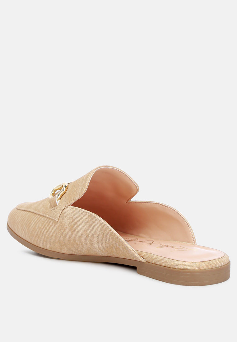 horsebit slip on mules#color_beige