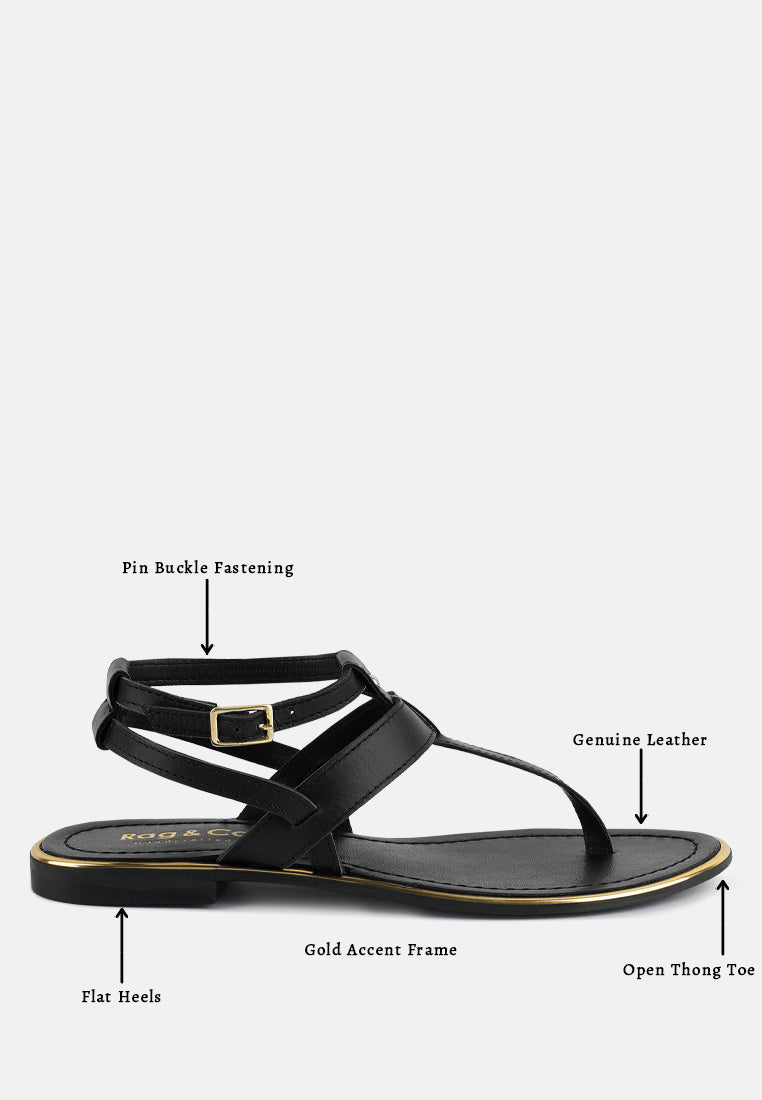 irene flat thong sandals#color_black