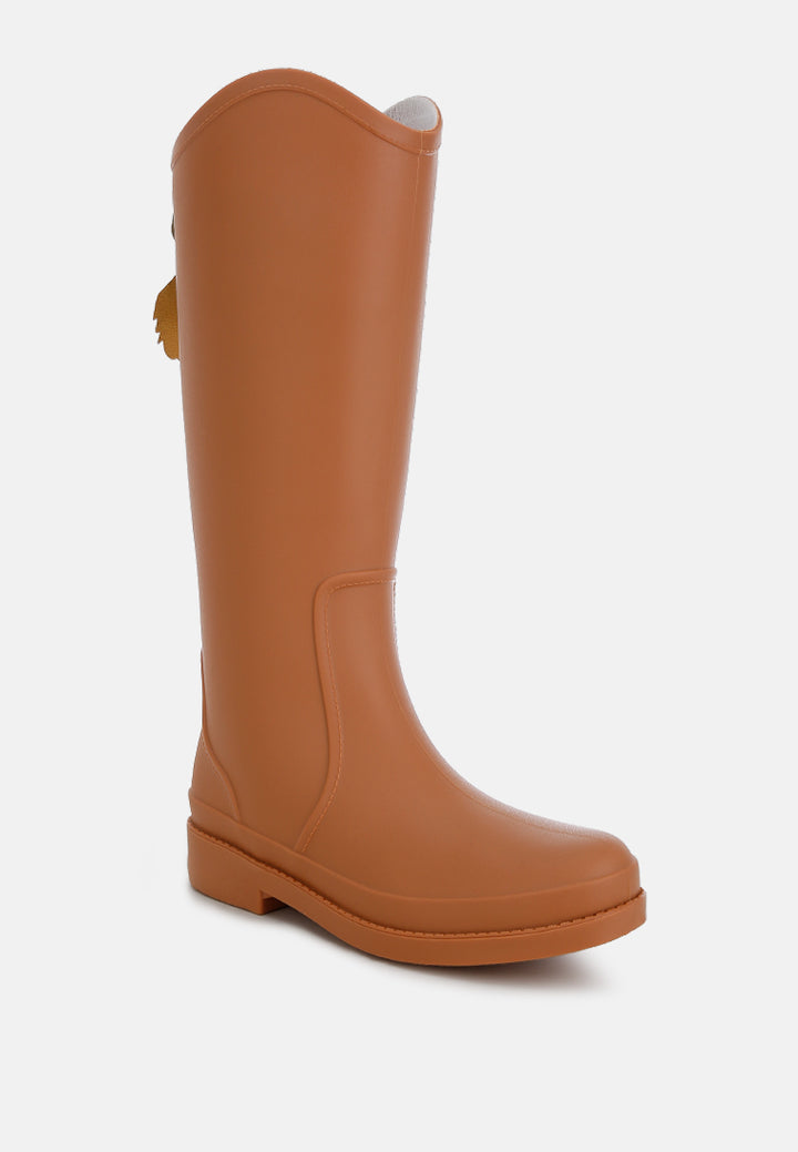 indiana charm detail calf boots#color_brown