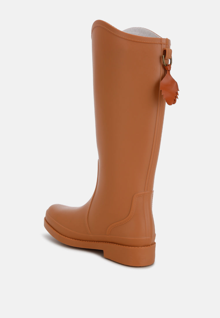 indiana charm detail calf boots#color_brown