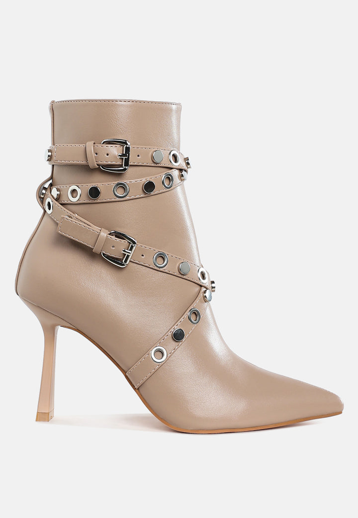 jacinta slim flared heel strappy boots#color_beige