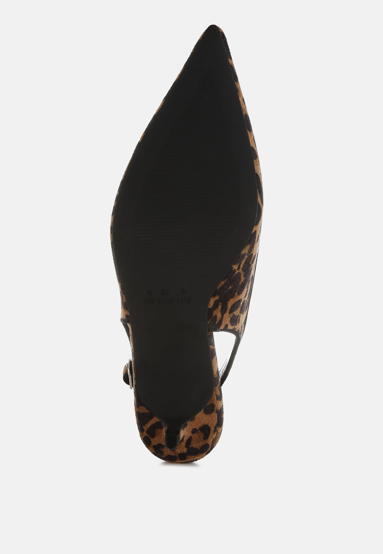 leopard print kitten heel sandals by ruw#color_multi