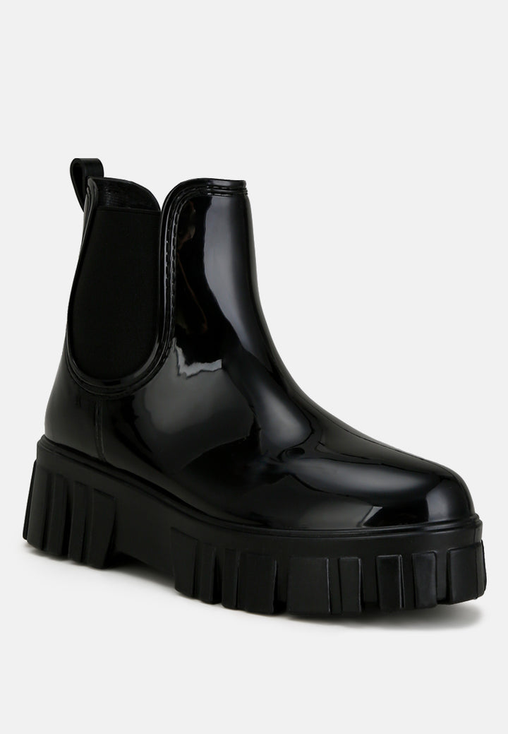 jerico chunky chelsea boots#color_black