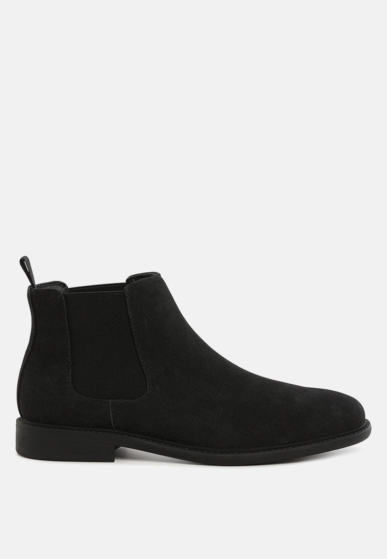 joham faux leather chelsea boots#color_black