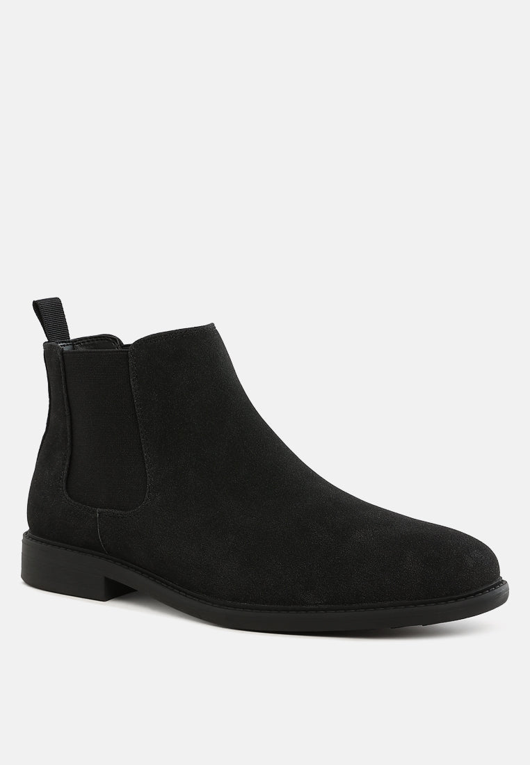 joham faux leather chelsea boots#color_black