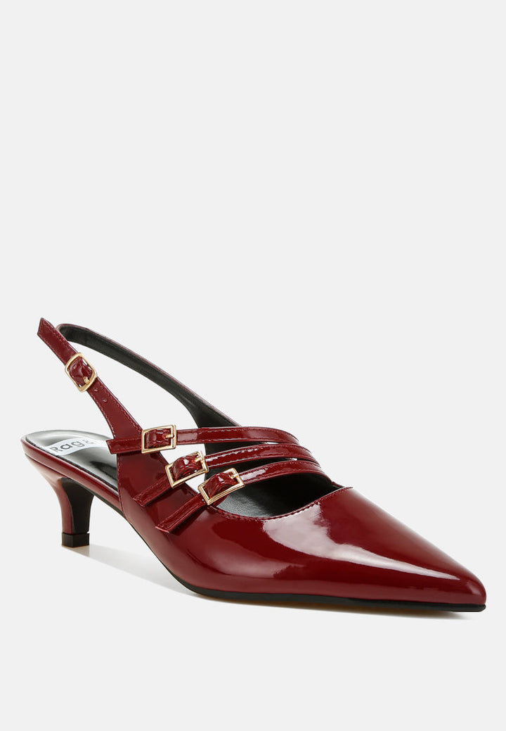 sandalias kanebei con tira trasera triple#color_burdeos