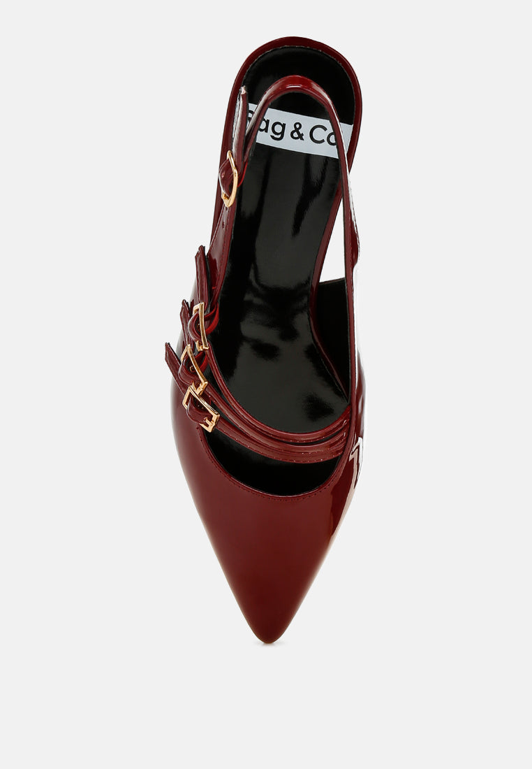 sandalias kanebei con tira trasera triple#color_burdeos