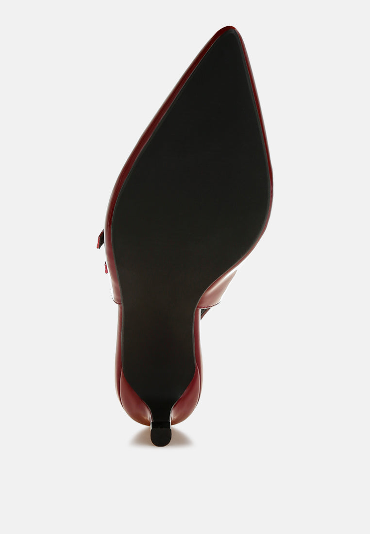 sandalias kanebei con tira trasera triple#color_burdeos