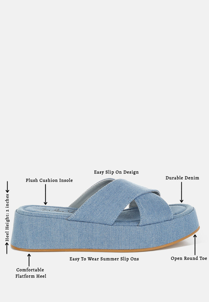 karbi denim flatform slip ons#color_denim