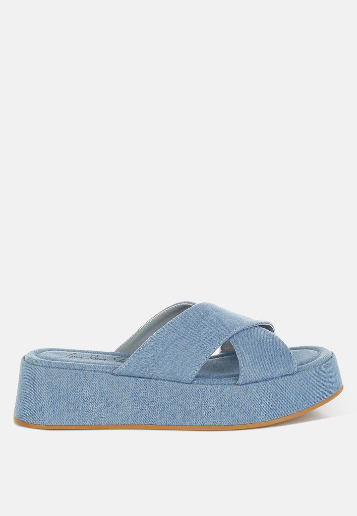 karbi denim flatform slip ons#color_denim