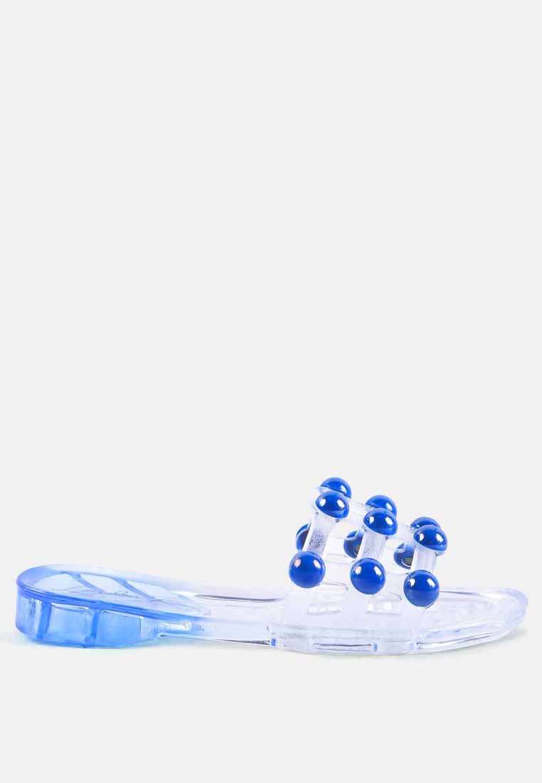 kids jelly gems slip-on flats#color_blue