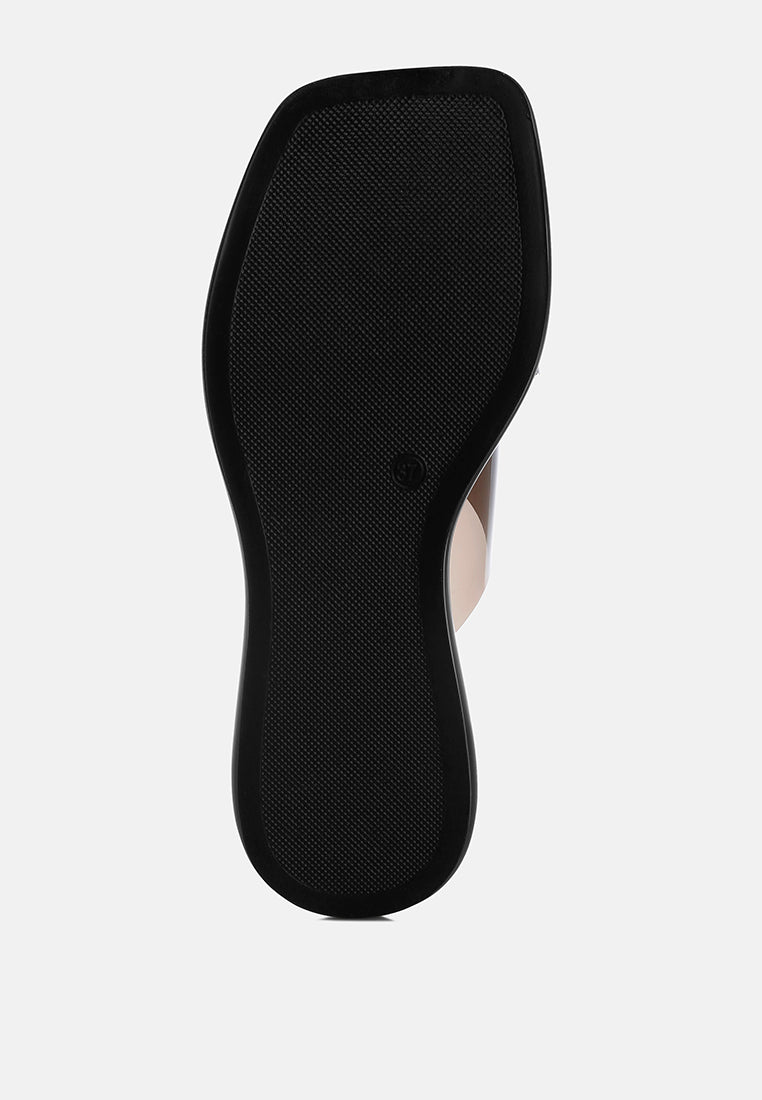 kimama criss cross strap slip ons#color_black-man-made-material