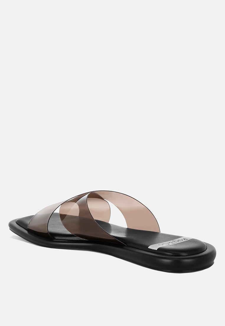 kimama criss cross strap slip ons#color_black-man-made-material