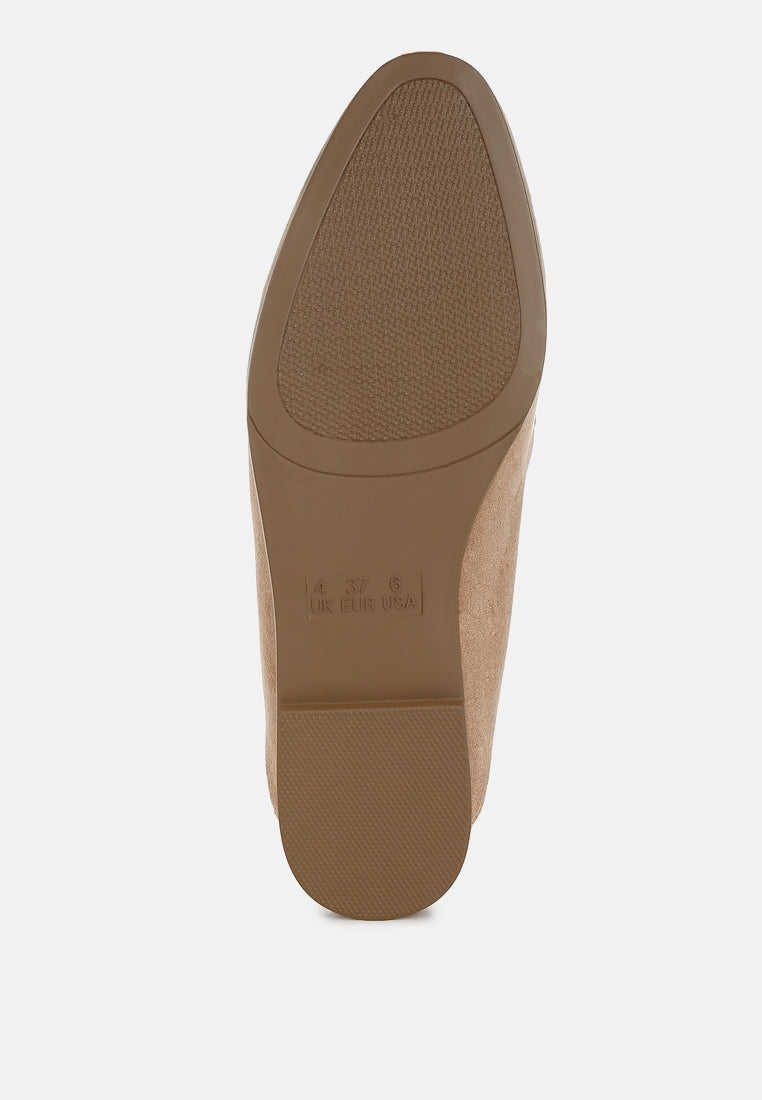 kingsley horsebit embellished loafers#color_taupe