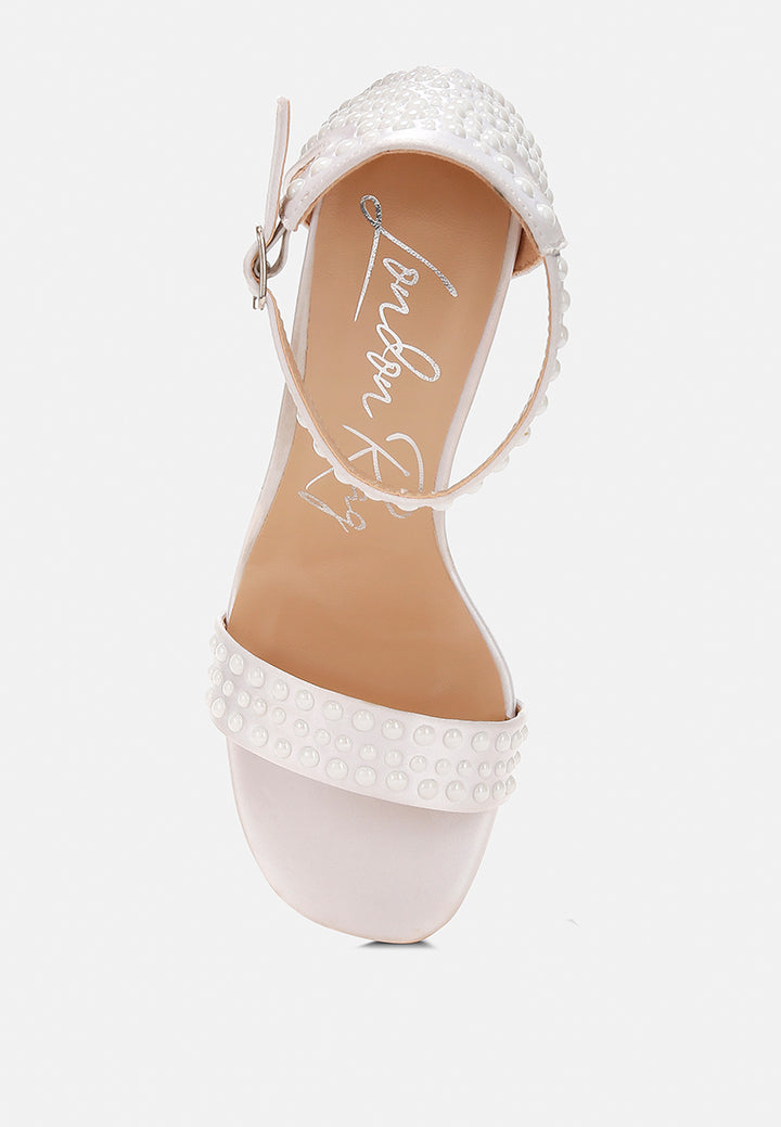 klebba pearls embellished satin sandals#color_off-white