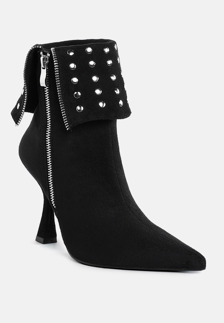 kolara studded foldover boots#color_black