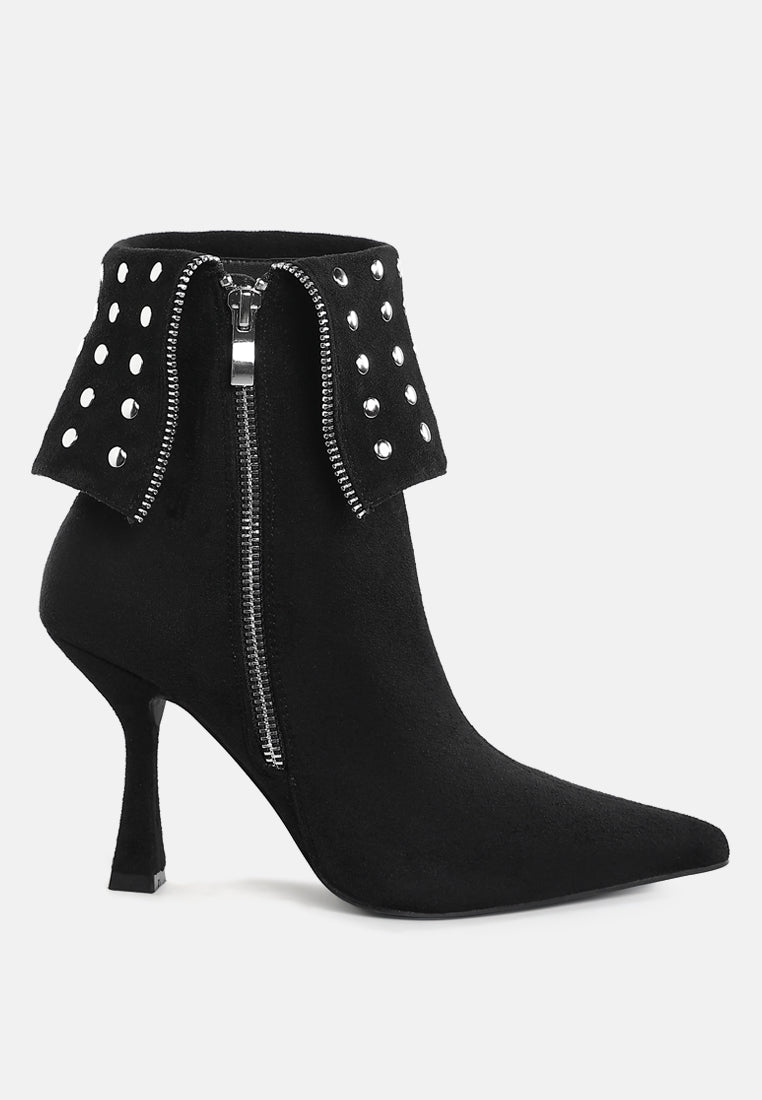 kolara studded foldover boots#color_black