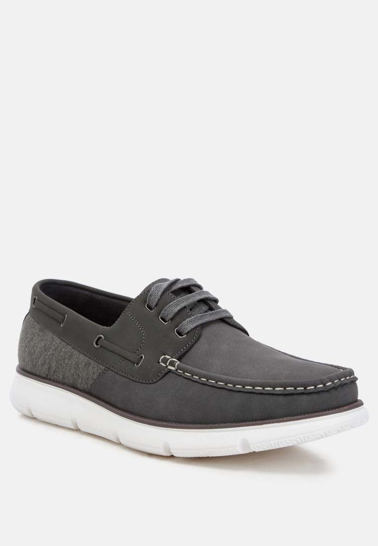 lace-up boat shoes by ruw#color_grey