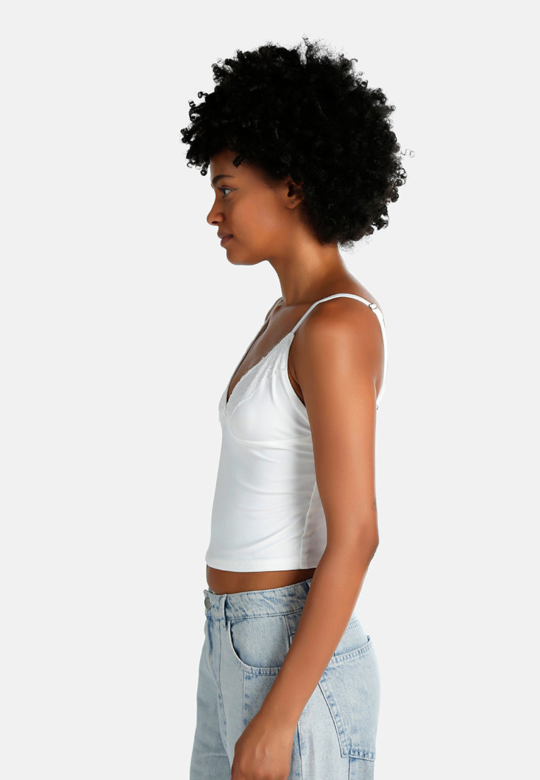 lace detail slip top#color_white