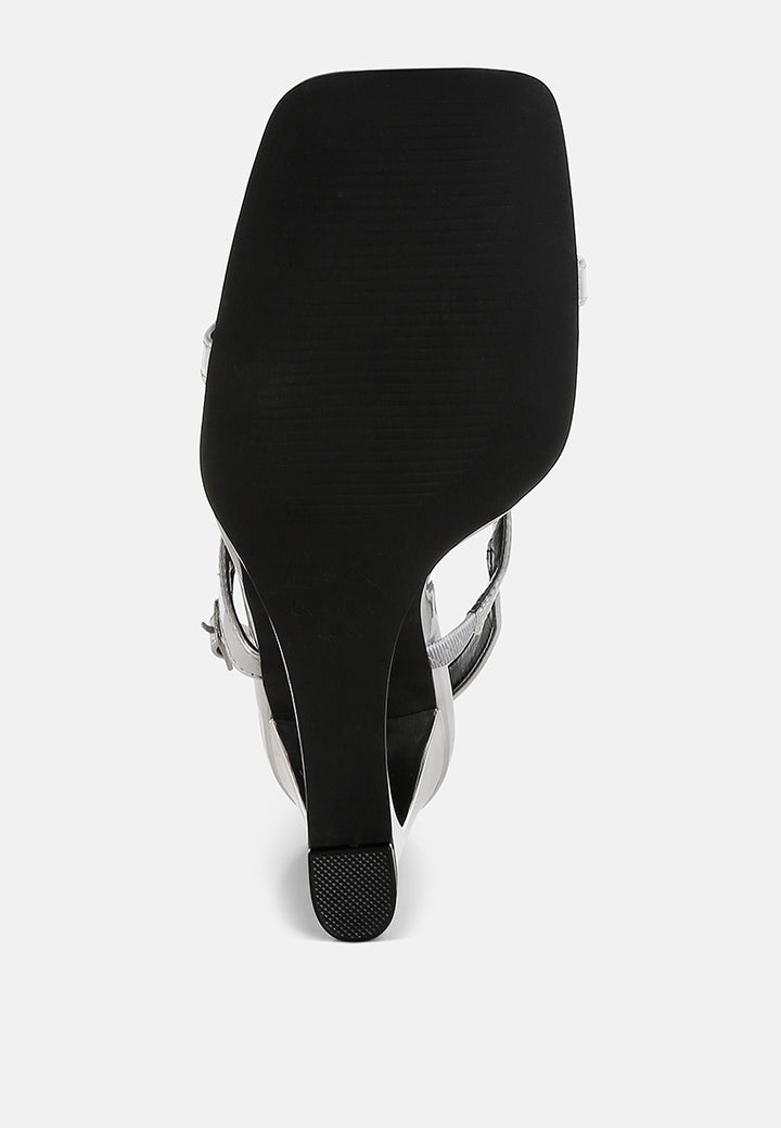 metallic fantasy wedge heel sandals by rag#color_silver