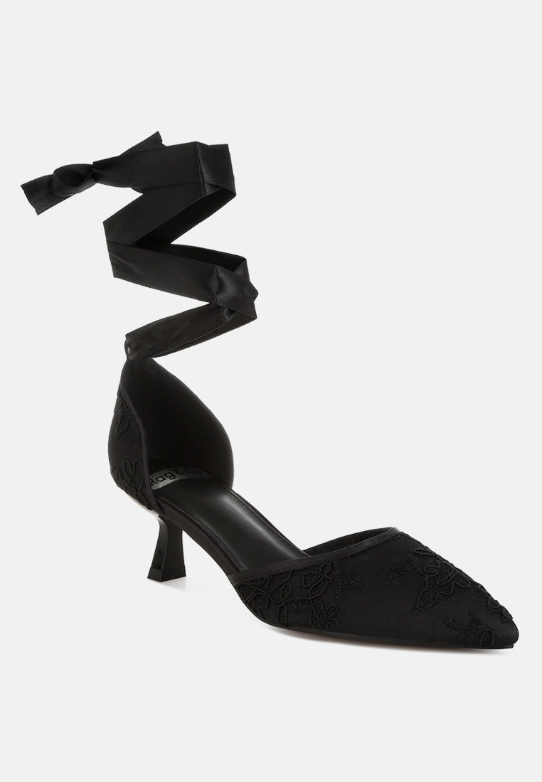 sandalias de tacón gatito de encaje laika#color_negro