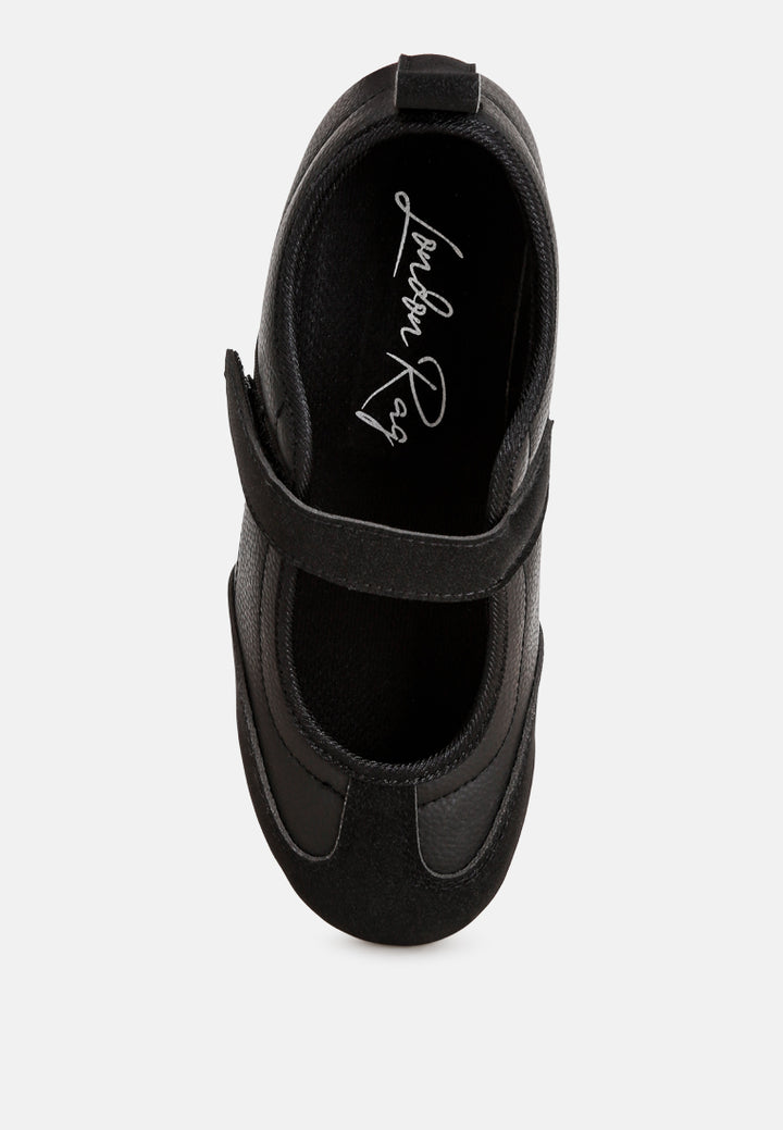 litasha classic velcro-strap sneakers#color_black