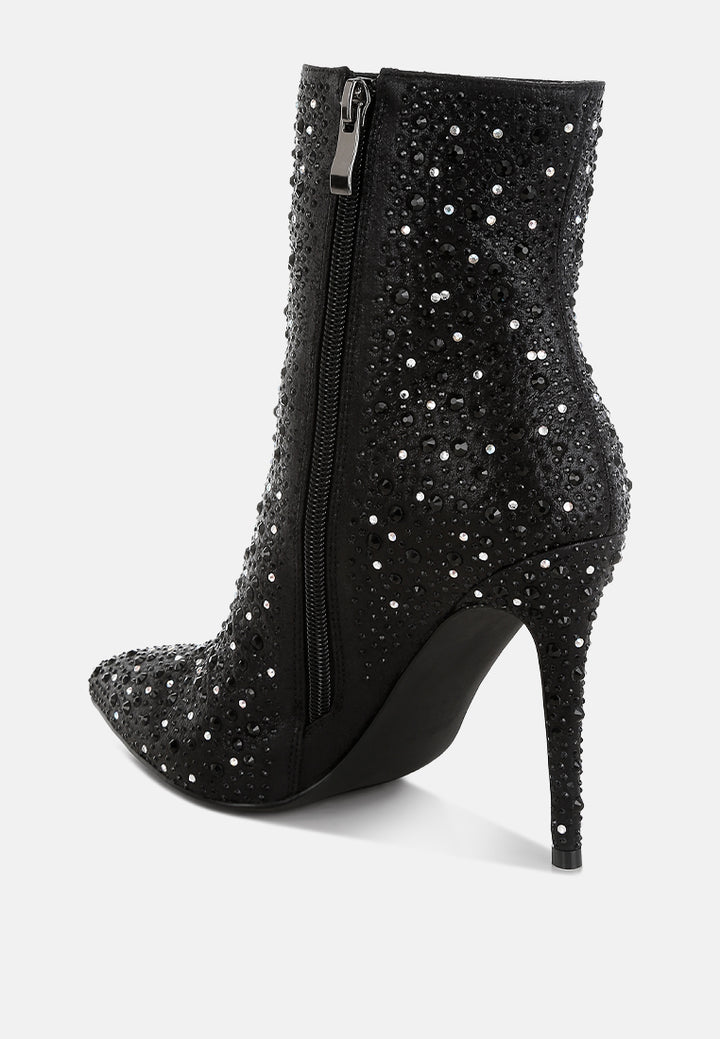 lobelia rhinestones embellished stiletto boots#color_black