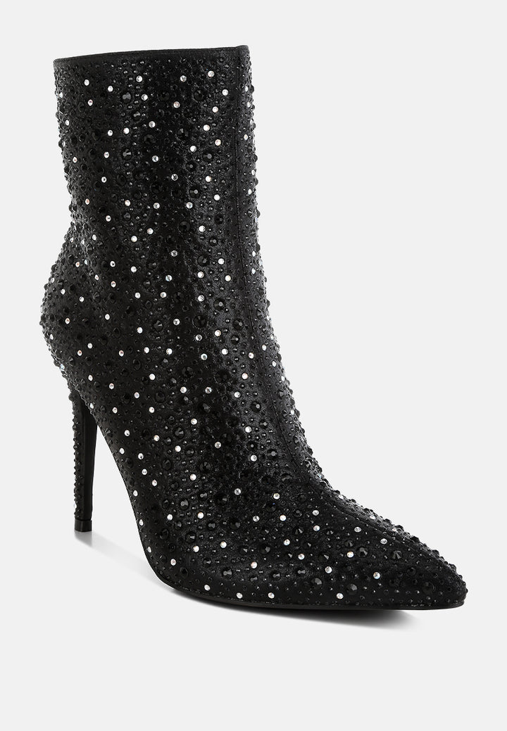 lobelia rhinestones embellished stiletto boots#color_black