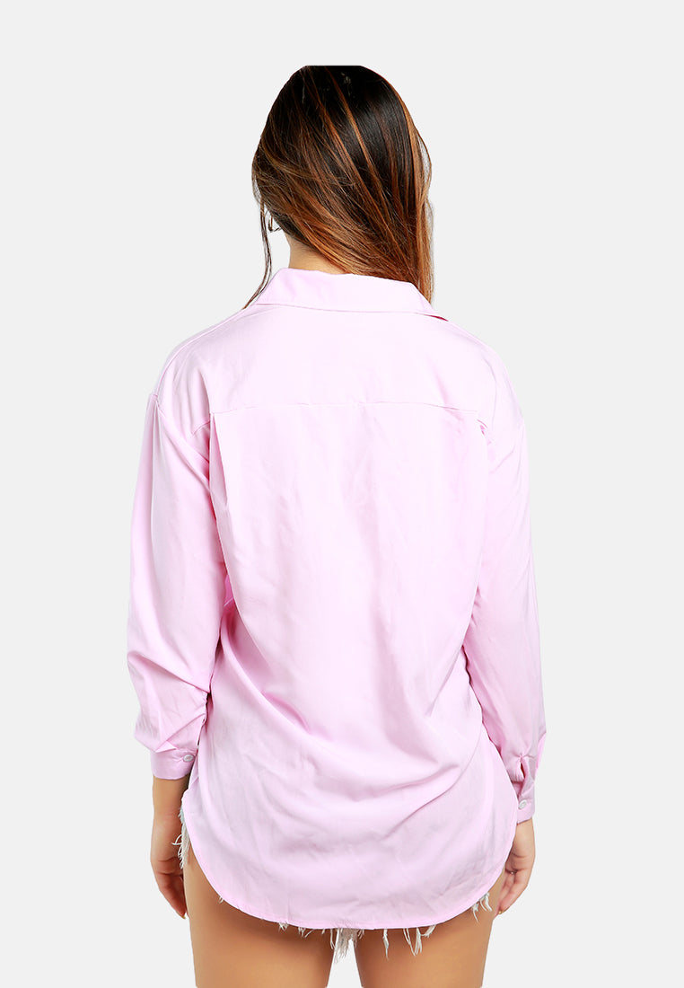 Long Sleeve Shirt#color_pink