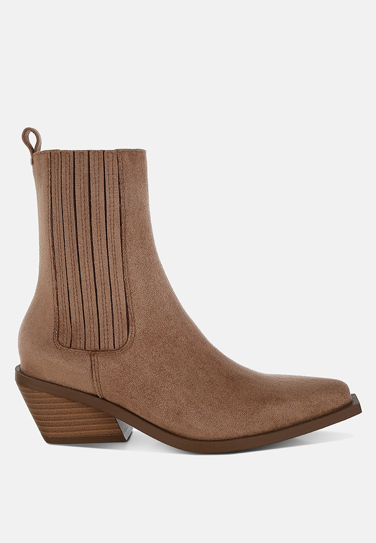 lording high ankle microfiber chelsea boots#color_beige
