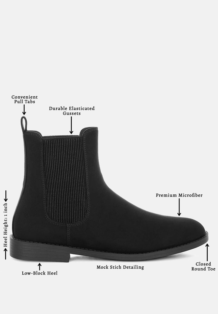 ayasa low block heel chelsea boots#color_black