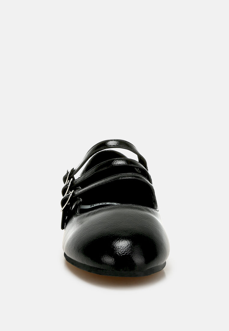 triple strap mary jane sandals by motes#color_black