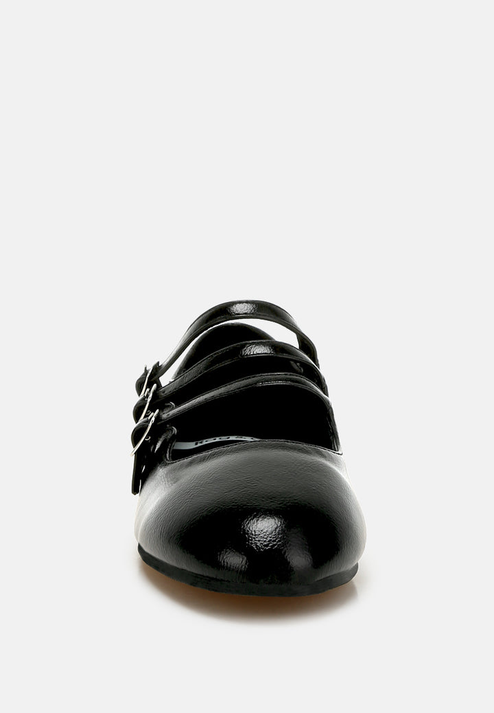 triple strap mary jane sandals by motes#color_black