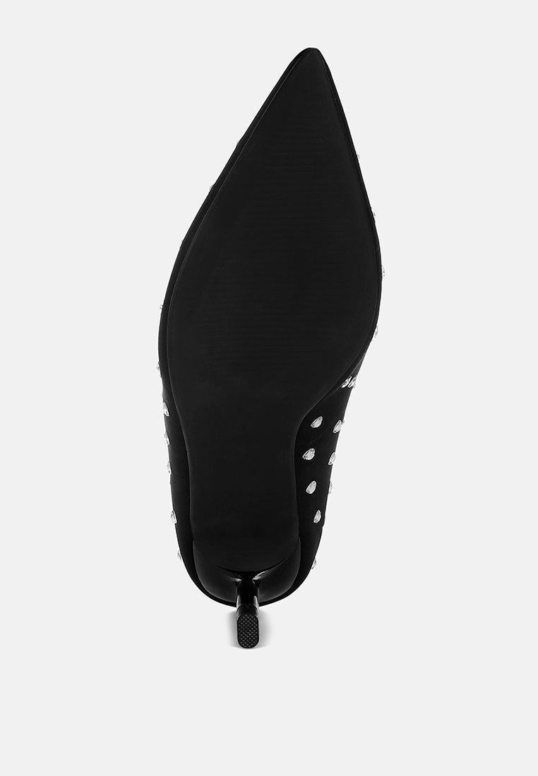 heart-shaped rhinestones pumps by mode#color_black