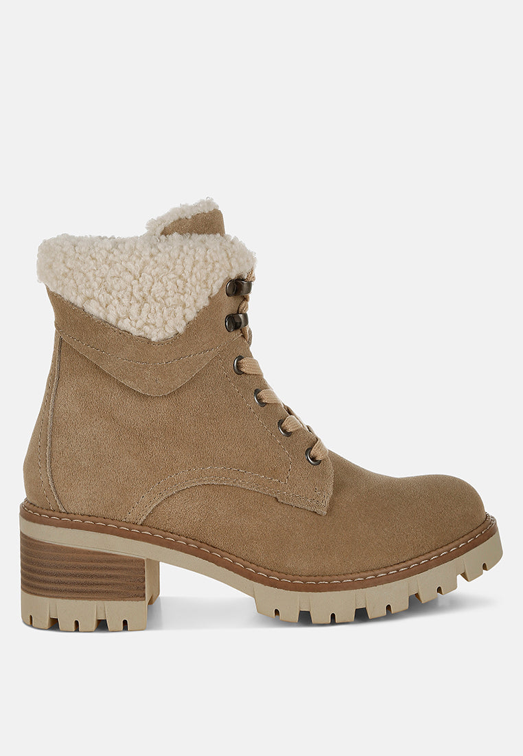 botines gruesos con cuello de piel madoka#color_beige