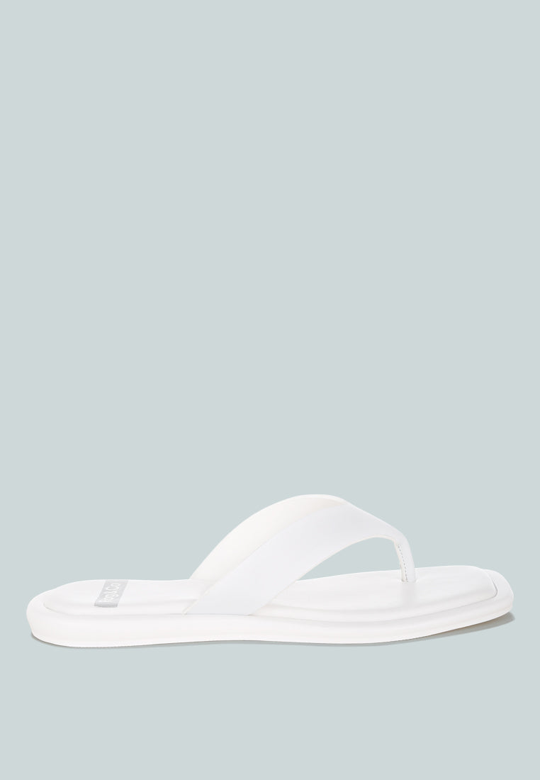 makawi thong toe slip ons#color_white-genuine-leather