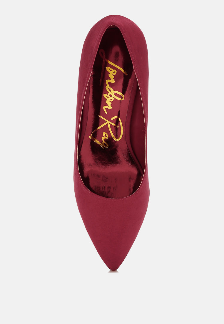 malai block heel pumps#color_burgundy