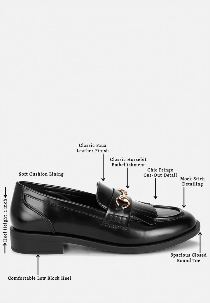 sepatu pantofel tali penny berpohon marbin dengan mode#color_black