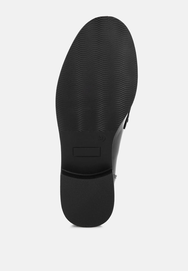 mocasines marbin con flecos y correa penny#color_black
